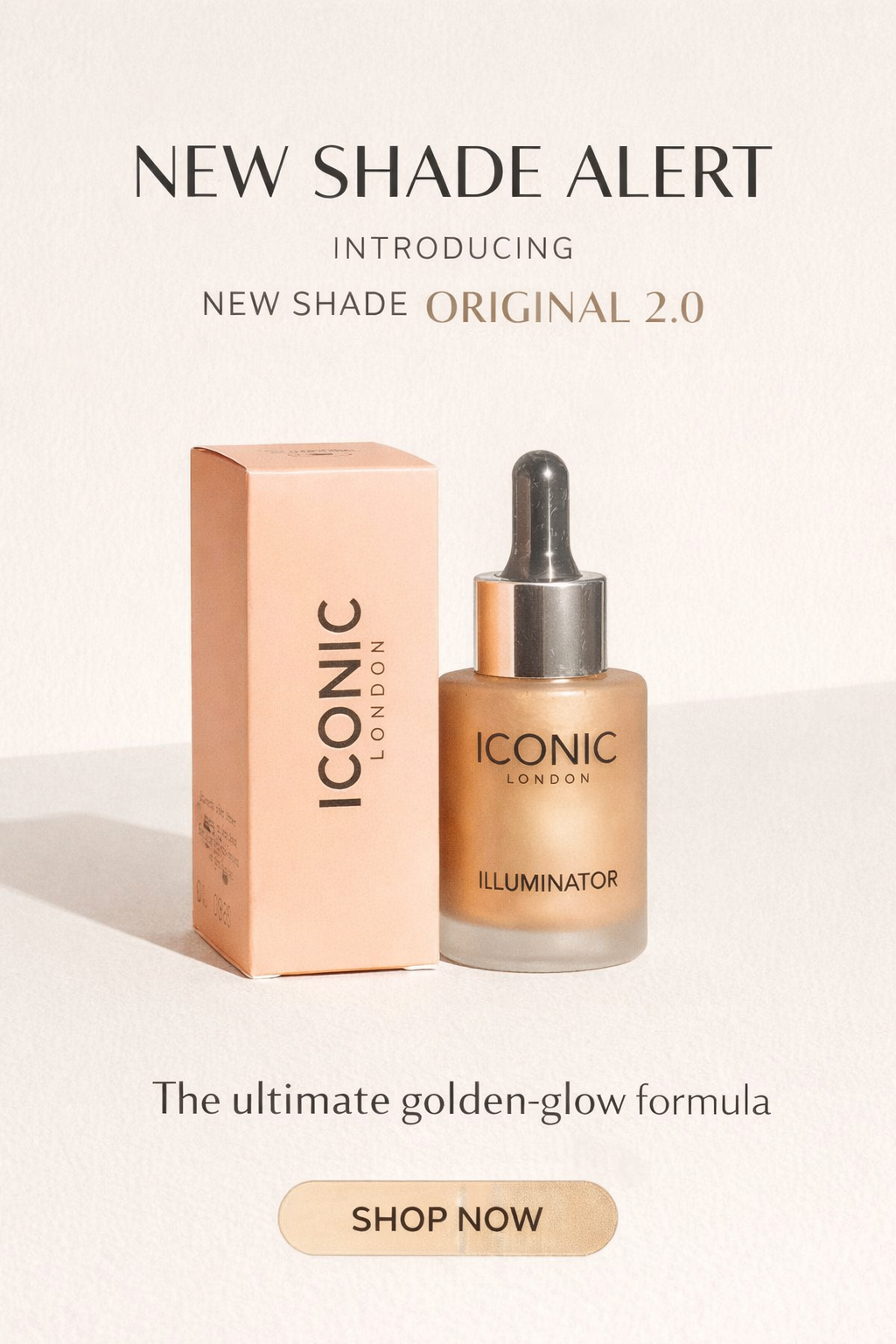 ICONIC LONDON Illuminator | Liquid Highlighting Drops for a Radiant Glow – Cruelty-Free, Vegan Makeup