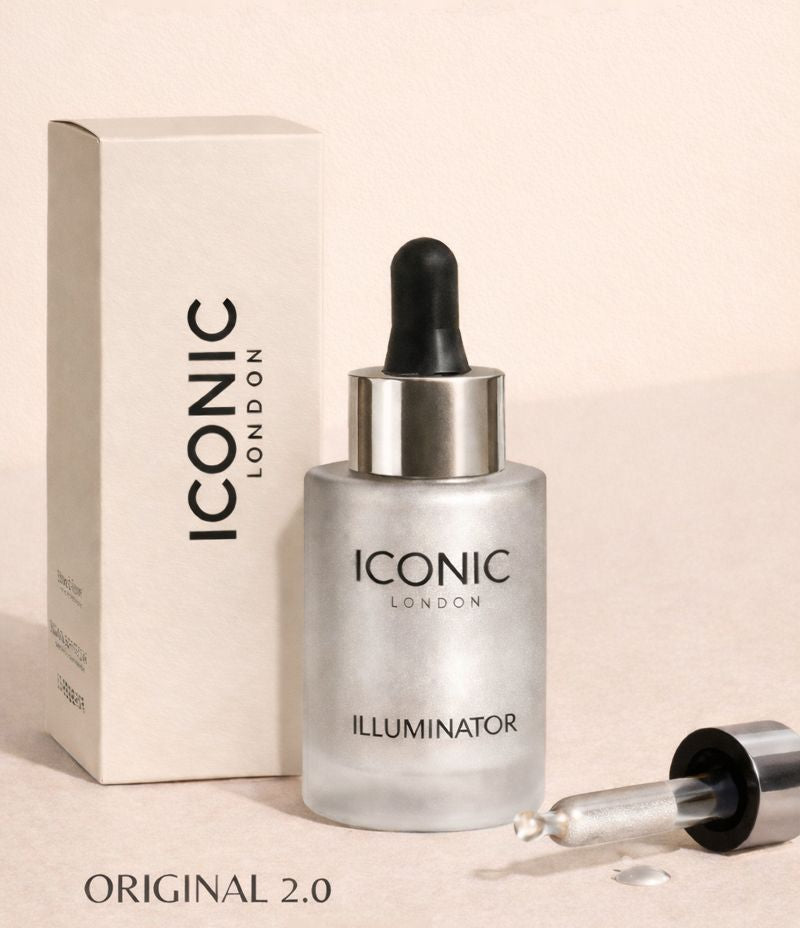 ICONIC LONDON Illuminator | Liquid Highlighting Drops for a Radiant Glow – Cruelty-Free, Vegan Makeup