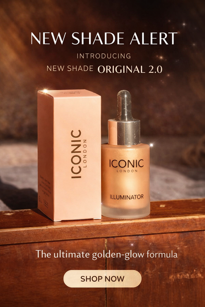 ICONIC LONDON Illuminator | Liquid Highlighting Drops for a Radiant Glow – Cruelty-Free, Vegan Makeup