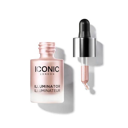 ICONIC LONDON Illuminator | Liquid Highlighting Drops for a Radiant Glow – Cruelty-Free, Vegan Makeup