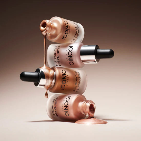 ICONIC LONDON Illuminator | Liquid Highlighting Drops for a Radiant Glow – Cruelty-Free, Vegan Makeup