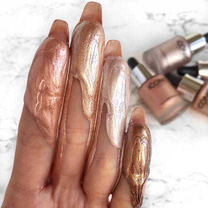 ICONIC LONDON Illuminator | Liquid Highlighting Drops for a Radiant Glow – Cruelty-Free, Vegan Makeup
