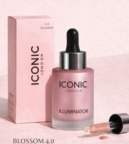 ICONIC LONDON Illuminator | Liquid Highlighting Drops for a Radiant Glow – Cruelty-Free, Vegan Makeup