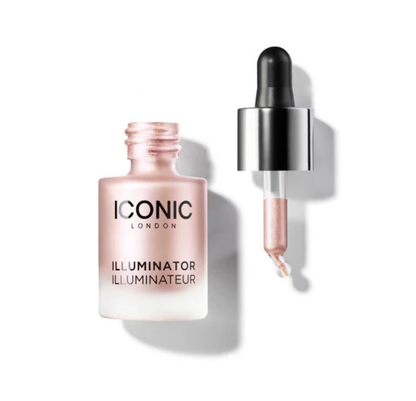 ICONIC LONDON Illuminator | Liquid Highlighting Drops for a Radiant Glow – Cruelty-Free, Vegan Makeup