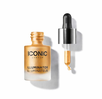 ICONIC LONDON Illuminator | Liquid Highlighting Drops for a Radiant Glow – Cruelty-Free, Vegan Makeup