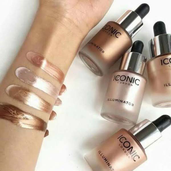 ICONIC LONDON Illuminator | Liquid Highlighting Drops for a Radiant Glow – Cruelty-Free, Vegan Makeup