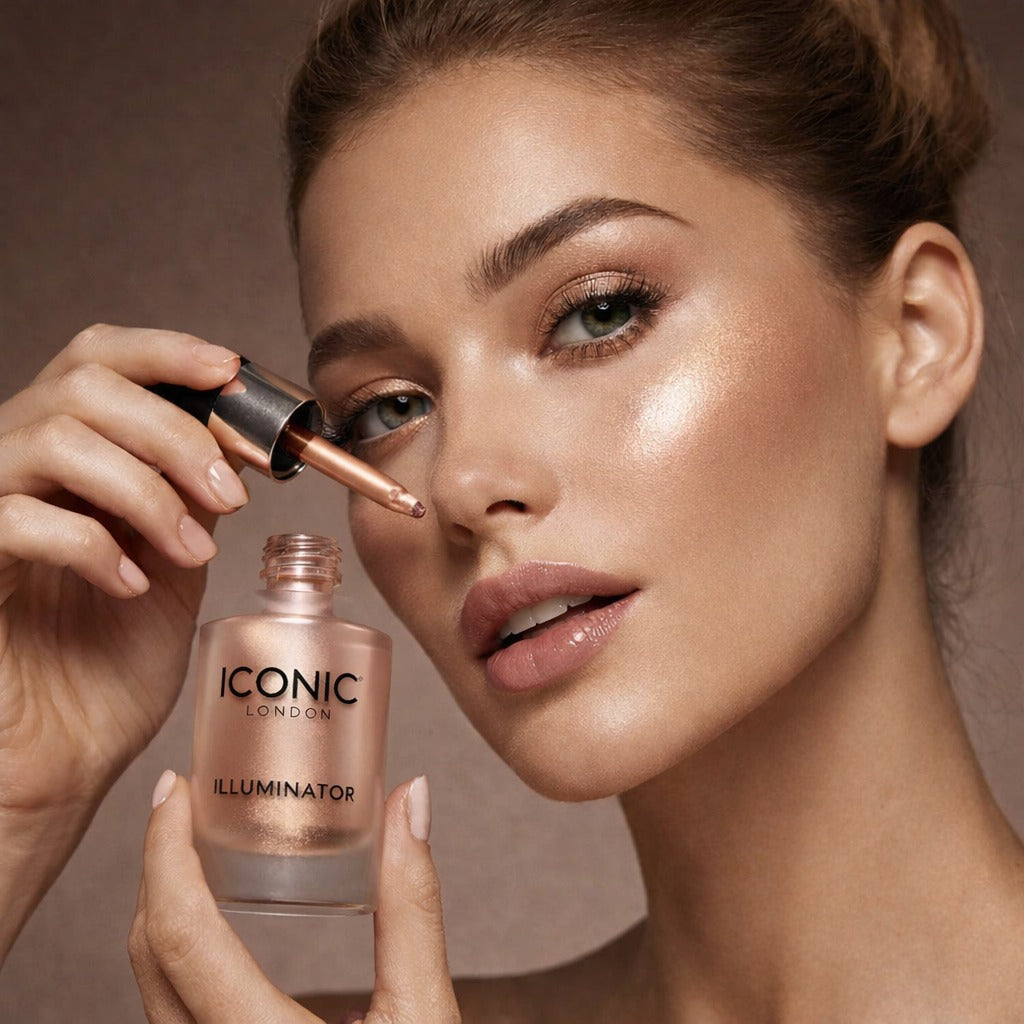 ICONIC LONDON Illuminator | Liquid Highlighting Drops for a Radiant Glow – Cruelty-Free, Vegan Makeup