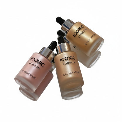 ICONIC LONDON Illuminator | Liquid Highlighting Drops for a Radiant Glow – Cruelty-Free, Vegan Makeup